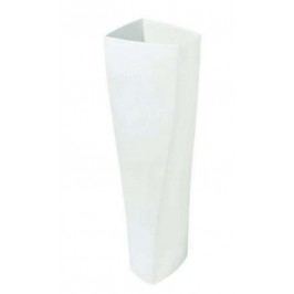 Váza TWIST ASA Selection bílá, 50 cm