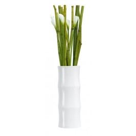 Váza BAMBOO ASA Selection bílá, 36 cm, průměr 13 cm