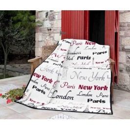 Deka City Dark 150x200 cm