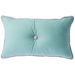 Obrázek Dekorační polštář Malva Aqua 30x50 cm Dekorační polštáře
