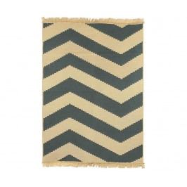 Obrázek Kobereček Zigzag Blue 60x90 cm Kusové koberce