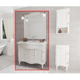 Třídílná sada nábytku do koupelny Daiana White