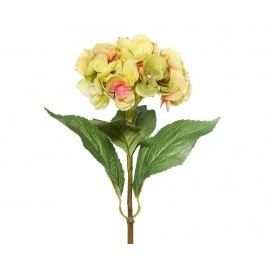 Umělá květina Hydrangea Yellow
