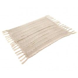 Pléd Gliss Knitted Beige 125x150 cm