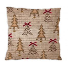 Obrázek Dekorační polštář Rustic Christmas 40x40 cm Vánoční dekorace