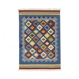 Koberec Kilim Adamaris Blue 125x185 cm