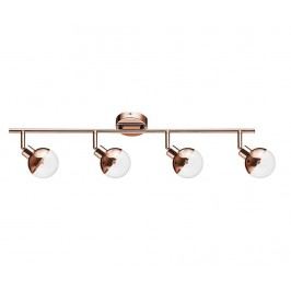 Svítidlo Ginos Quadruple Copper Transparent