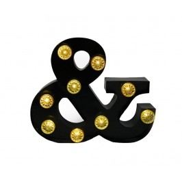 Světelná dekorace Ampersand