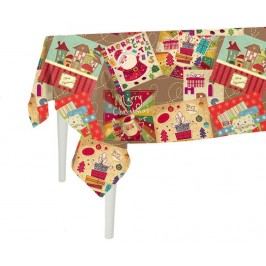 Ubrus Christmas Scrapbook 70x70 cm