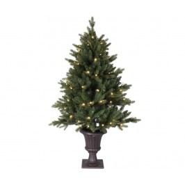 Umělý vánoční stromek s LED diodami do exteriéru Byske 120 cm