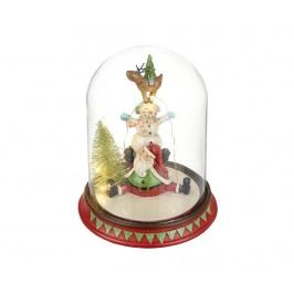 Světelná dekorace Santa's Scene