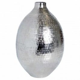 INDIRA Váza poniklovaný hliník 27 cm