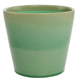 GLAZE Květináč 12,5 cm - mátová