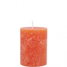 Obrázek RUSTIC Svíčka 9 cm - oranžová Dekorativní svíčky