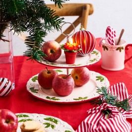 Obrázek MERRY AND BRIGHT Čajové svíčky vánoční hvězda set 2 ks Dekorativní svíčky