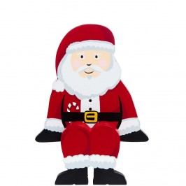 Obrázek SANTA Sedící figurka Santy Vánoční dekorace