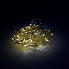 Obrázek BRIGHT NIGHTS LED Světelný drát zlatý 50 světel Vánoční osvětlení