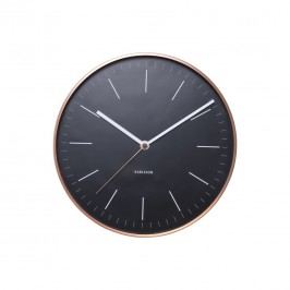 Karlsson 5507BK Designové nástěnné hodiny, 28 cm