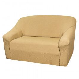 4Home Multielastický potah na dvojkřeslo Elegant béžová, 140 - 180 cm, 140 - 180 cm