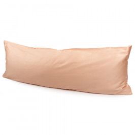 4Home povlak na Relaxační polštář Náhradní manžel satén meruňková, 50 x 150 cm