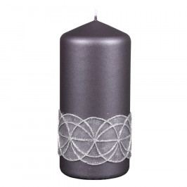NG 94622tš Svíčka GLAMOUR VÁLEC vánoční d7x15cm 70x70x150