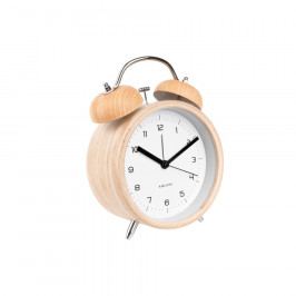 Obrázek Designový budík Karlsson 5710WH 21cm Budíky