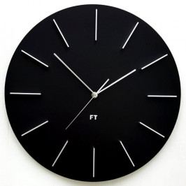 Obrázek Future Time FT2010BK Round black Designové Hodiny