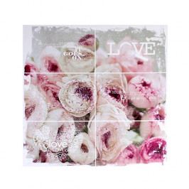 Obraz na plátně Love, 28x28cm