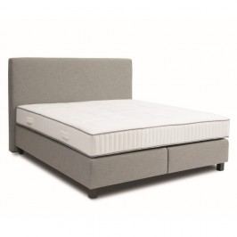 Obrázek Světle šedá boxspring postel Revor Roma, 160 x 200 cm Dvoulůžkové postele