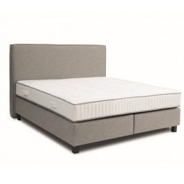Obrázek Světle šedá boxspring postel Revor Milano, 160 x 200 cm Dvoulůžkové postele