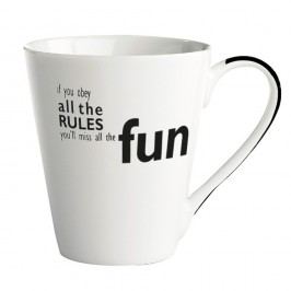 Obrázek Porcelánový hrnek KJ Collection Fun, 300 ml Obrazy, rámy a tabule