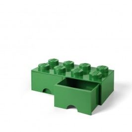 Obrázek Zelený úložný box se 2 šuplíky LEGO® Úložné krabice a košíky