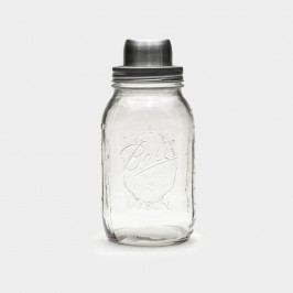 Skleněný šejkr Men's Society Mason, 950 ml