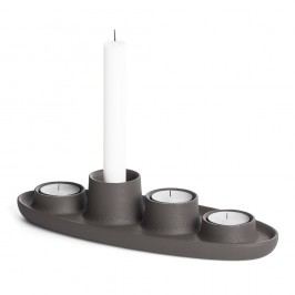 Obrázek Tmavě šedý svícen EMKO Aye Aye Four Candles Svícny a dekorace