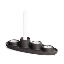 Černý svícen EMKO Aye Aye Four Candles
