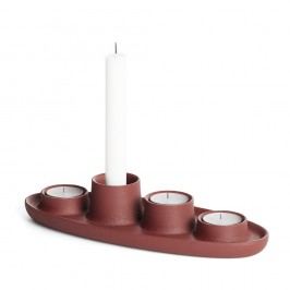 Obrázek Svícen ve vínové barvě EMKO Aye Aye Four Candles Svícny a dekorace