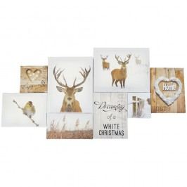 Obraz Ewax Reindeers, 80 x 40 cm