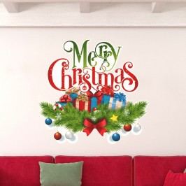 Obrázek Vánoční samolepka Ambiance Christmas Avec Neige Obrazy, rámy a tabule