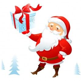 Obrázek Vánoční samolepka Ambiance Santa Claus Lapland Obrazy, rámy a tabule