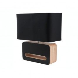 Černá stolní lampa Zuiver Wood