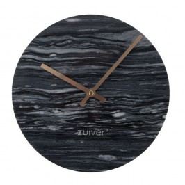Obrázek Šedé nástěnné mramorové hodiny Zuiver Marble Time Hodiny a budíky