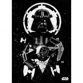 Obrázek Nástěnná cedule PosterPlate Star Wars Pilots - Tie Advanced Obrazy, rámy a tabule