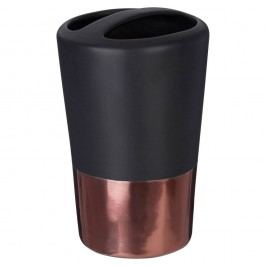 Černý kelímek na zubní kartáčky Premier Housewares Alpha