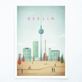 Obrázek Plakát Travelposter Berlin, A3 Obrazy, rámy a tabule
