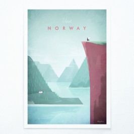 Obrázek Plakát Travelposter Norway, A3 Obrazy, rámy a tabule