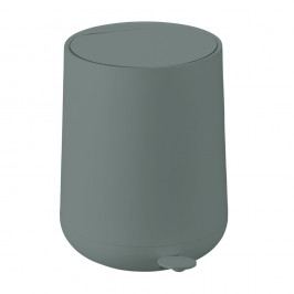 Šedý pedálový odpadkový koš Zone Nova, 5 l
