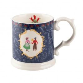 Obrázek Modro-bílý hrnek z porcelánu Creative Tops Festival Folk, 320 ml Vášnivá kuchařka