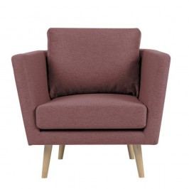Světle růžové křeslo Mazzini Sofas Cactus