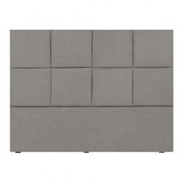 Obrázek Světle šedé čelo postele Mazzini Sofas Barletta, 200 x 120 cm Dvoulůžkové postele