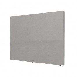 Obrázek Světle šedé čelo postele Cosmopolitan design Naples, šířka 162 cm Dvoulůžkové postele
